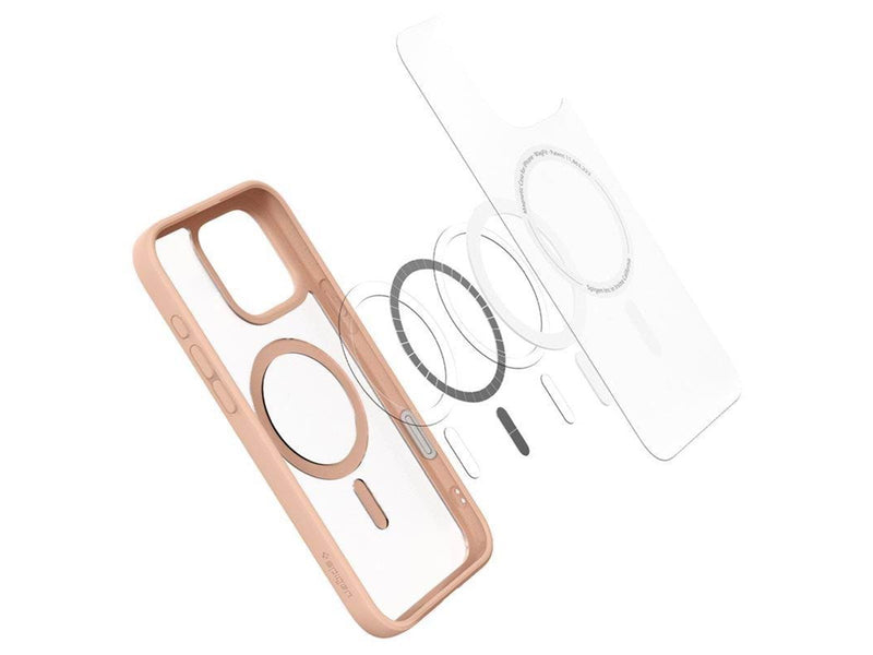 Spigen Ultra Hybrid T MagSafe for iPhone 16 Pro Max - Frost Rose Titanium