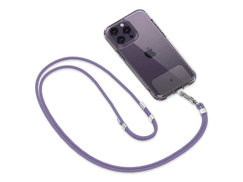 Spigen Universal Set 2 (Cross Body Strap 1P + Wrist Strap 1P + ConTag2 1P) - Deep Purple