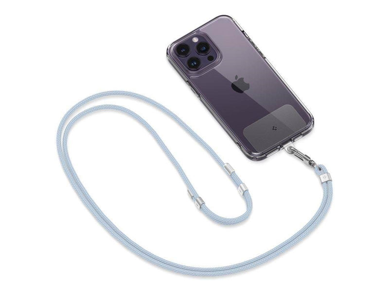 Spigen Universal Set 2 (Cross Body Strap 1P + Wrist Strap 1P + ConTag2 1P) - Mute Blue