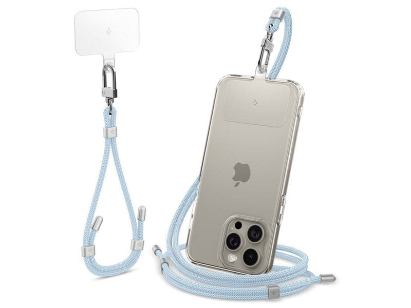 Spigen Universal Set 2 (Cross Body Strap 1P + Wrist Strap 1P + ConTag2 1P) - Mute Blue
