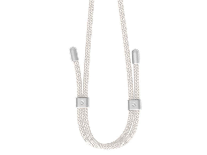 Spigen Universal Set 2 (Cross Body Strap 1P + Wrist Strap 1P + ConTag2 1P) - Pearl White