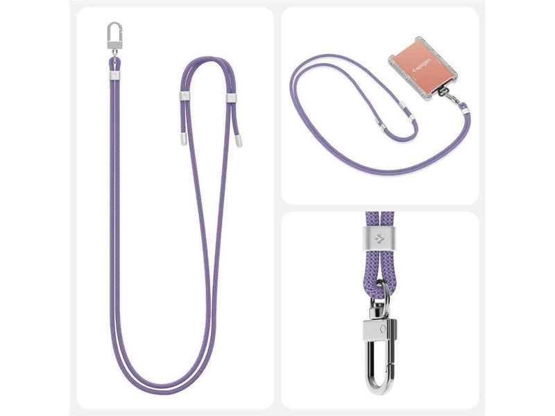 Spigen Universal Cross Body Strap 2 1 Pack - Deep Purple