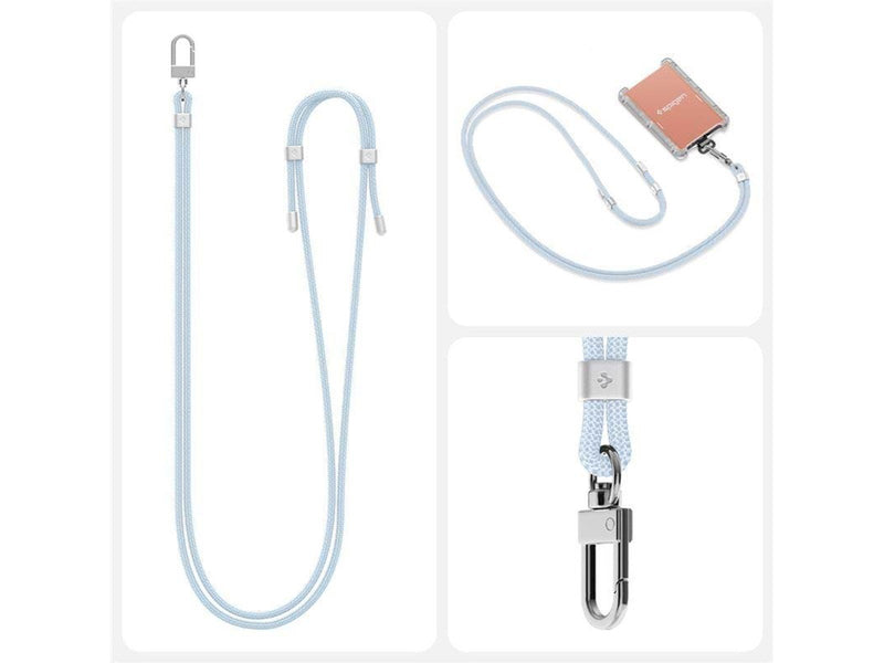 Spigen Universal Cross Body Strap 2 1 Pack - Mute Blue