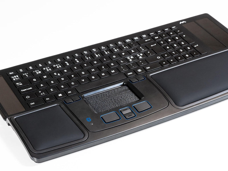Mousetrapper Prime USB-C Bluetooth - Zentrales Zeigegerät (Schwarz)