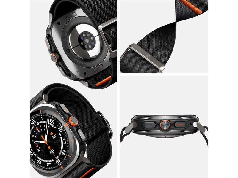 Spigen Lite Fit - Strap for Samsung Galaxy Watch Ultra - Black