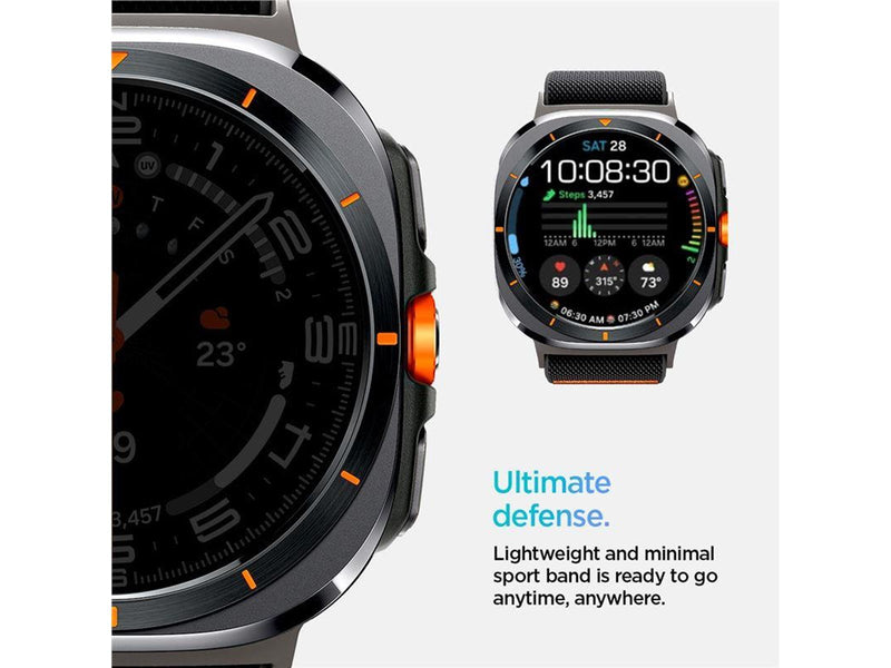 Spigen Lite Fit - Strap for Samsung Galaxy Watch Ultra - Black