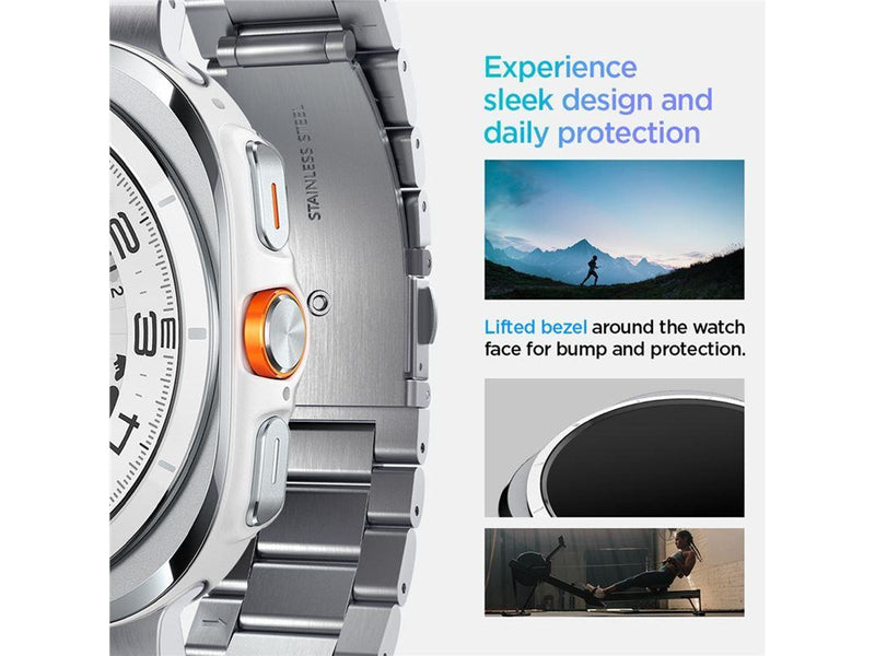 Spigen Modern Fit 316L Strap for Samsung Galaxy Watch Ultra - Silver