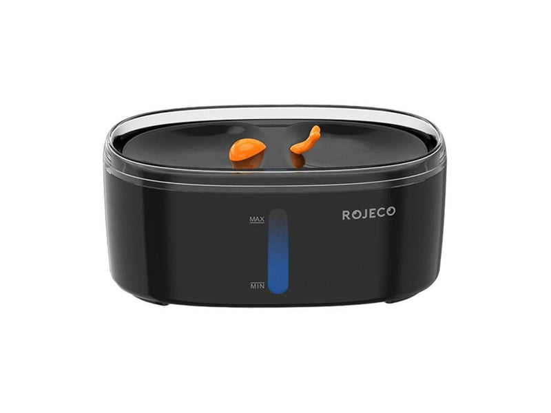 Rojeco Water Fountain for pets 2.5L (black)