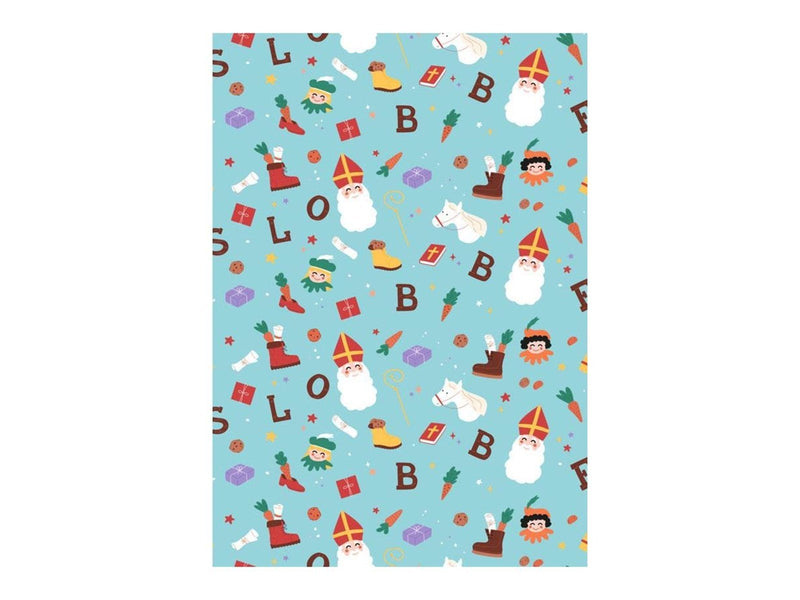 Lobbes Sinterklaas Wrapping paper 5mtr