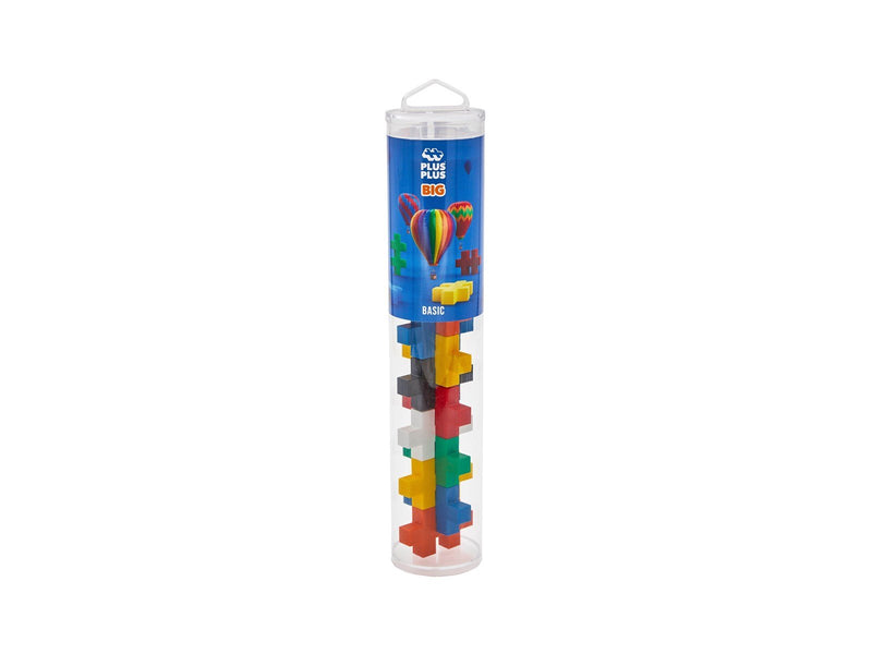 Plus-Plus BIG Basic Colourmix / 15pcs Tube