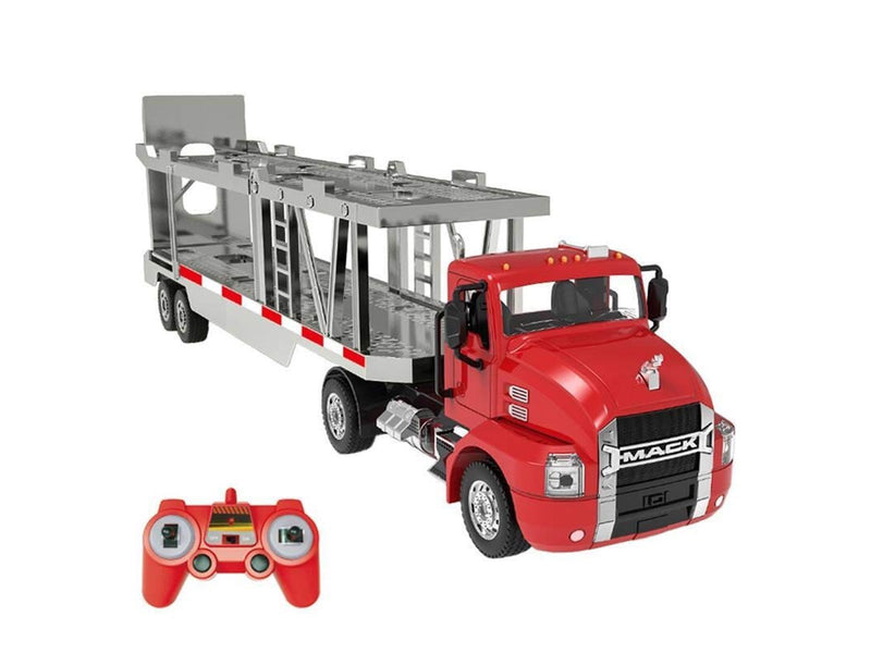 Double Eagle Remote-controlled truck 1:26 (red) (Car Transporter) E583-003