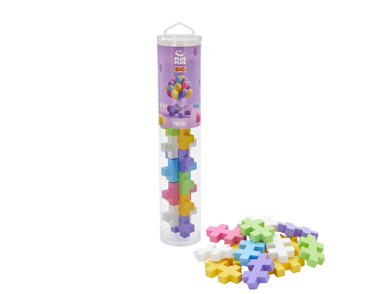 Plus-Plus BIG Pastel / 15pcs Tube