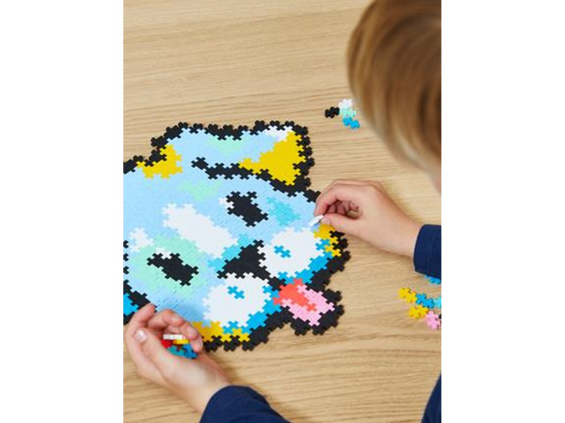Plus-Plus Puzzle By Number Puppy 500pcs