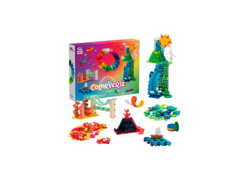Plus-Plus Learn to build Colorverse Super set - 1000 pcs