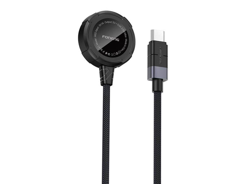 Foneng W02 wireless charger for Apple Watch 2.5W 1m (black)