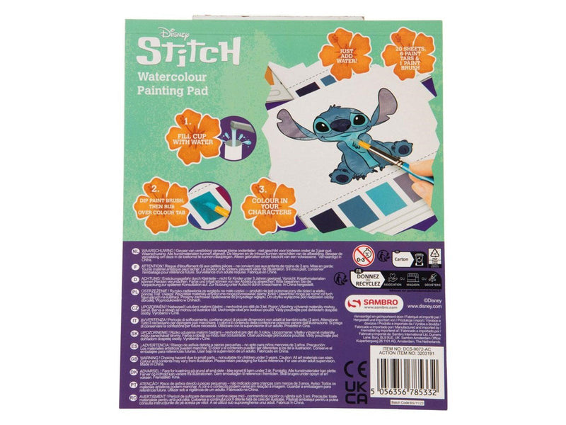 Sambro - Stitch Watercolor Book with Brush