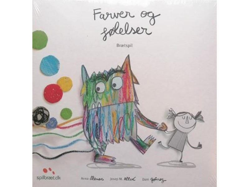 Forlaget Bolden Farver og følelser Brætspil