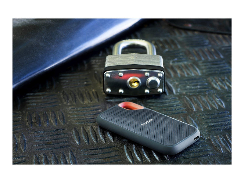 SanDisk Extreme Portable v2 SSD - 8TB - Grau - Extern SSD - USB 3.2 Gen 2