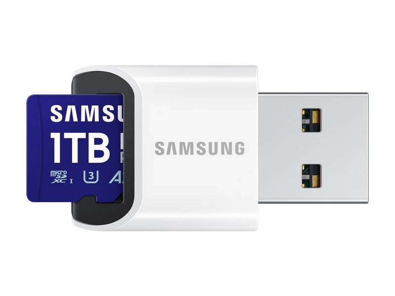 Samsung PRO Plus SD + USB Card Reader - 180MB/s - 1TB