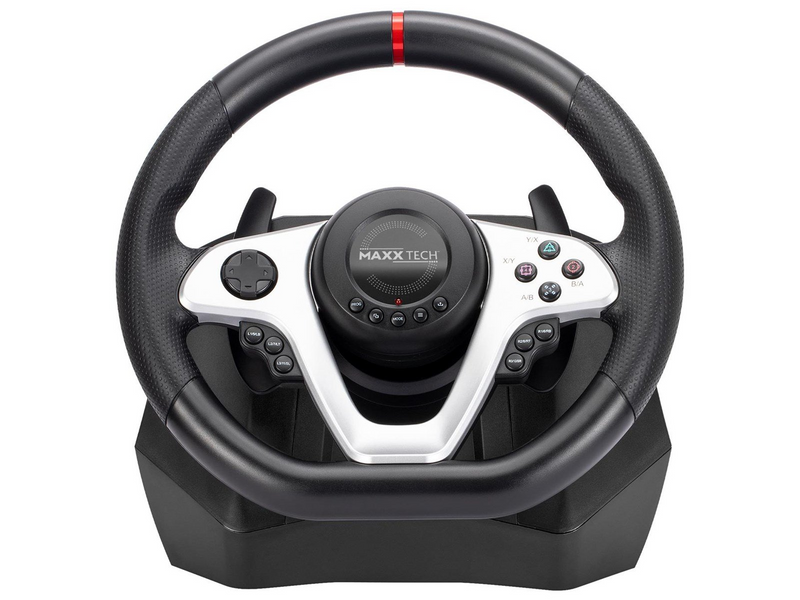 MAXX TECH PR 279 - Wired Wheel, gamepad and pedals set - Sony PlayStation 4