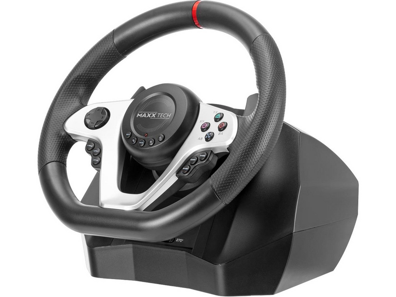 MAXX TECH PR 279 - Wired Wheel, gamepad and pedals set - Sony PlayStation 4