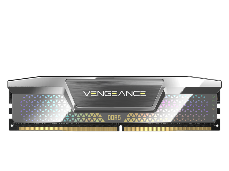 Corsair Vengeance DDR5-8000 - 48GB - CUDIMM für Intel - CL38 - Dual Channel (2 pcs) - Intel XMP - Silber