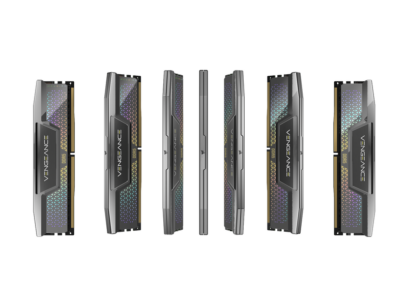 Corsair Vengeance DDR5-8000 - 48GB - CUDIMM für Intel - CL38 - Dual Channel (2 pcs) - Intel XMP - Silber