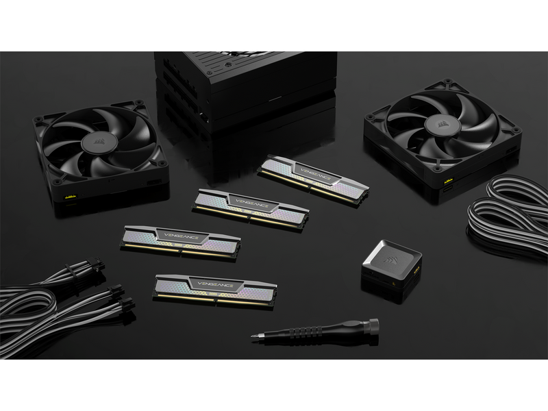 Corsair Vengeance DDR5-8000 - 48GB - CUDIMM für Intel - CL38 - Dual Channel (2 pcs) - Intel XMP - Silber