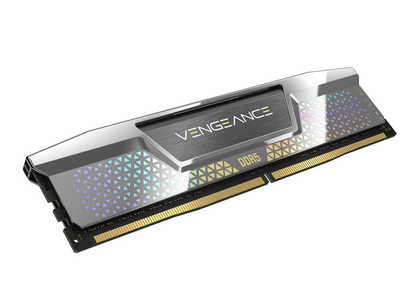 Corsair Vengeance DDR5-8000 - 48GB - CUDIMM für Intel - CL40 - Dual Channel (2 pcs) - Intel XMP - Silber