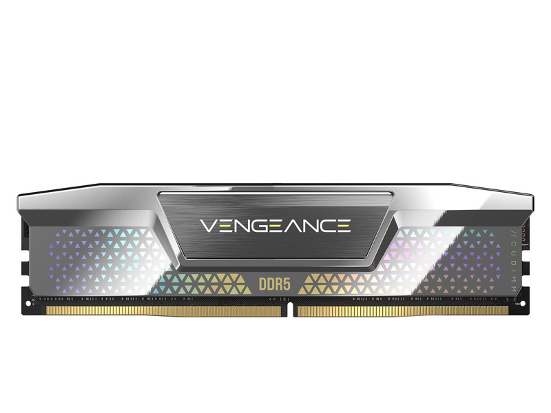 Corsair Vengeance DDR5-8000 - 48GB - CUDIMM für Intel - CL40 - Dual Channel (2 pcs) - Intel XMP - Silber
