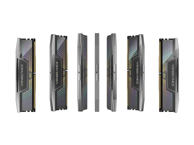 Corsair Vengeance DDR5-8000 - 48GB - CUDIMM für Intel - CL40 - Dual Channel (2 pcs) - Intel XMP - Silber