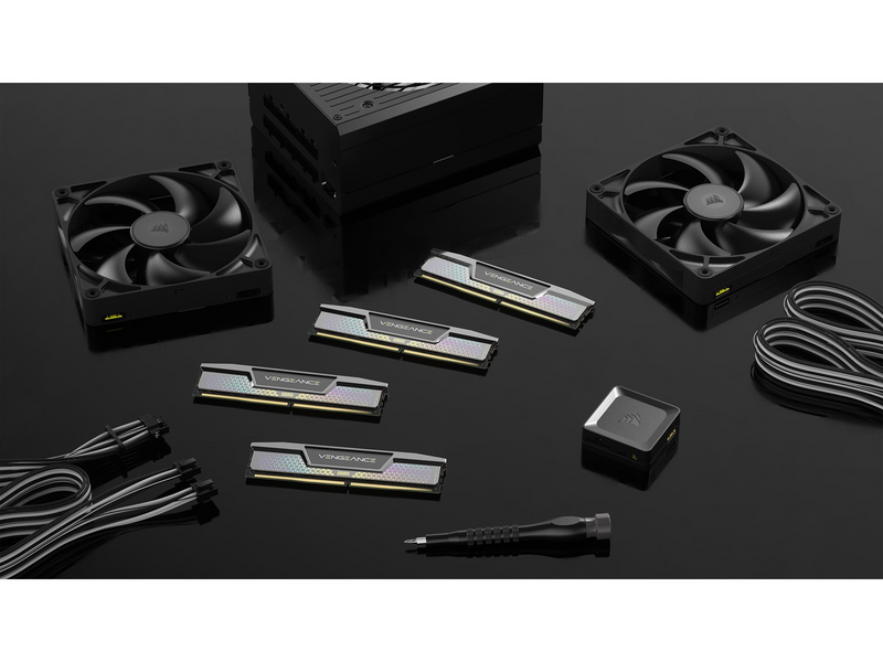 Corsair Vengeance DDR5-8000 - 48GB - CUDIMM für Intel - CL40 - Dual Channel (2 pcs) - Intel XMP - Silber