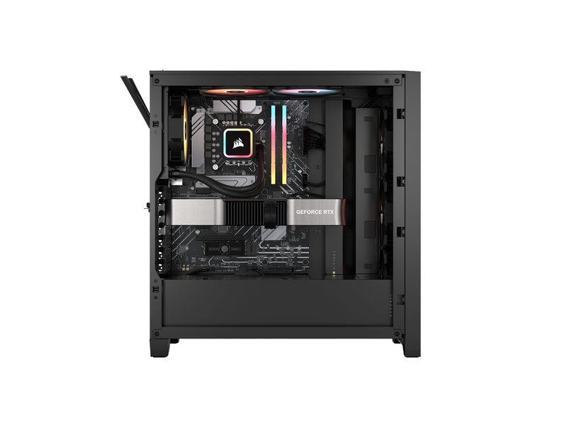 Corsair Vengeance RGB DDR5-8000 - 48GB - CUDIMM für Intel - CL38 - Dual Channel (2 pcs) - Intel XMP - Silber mit RGB