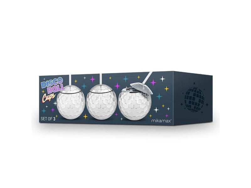 Mikamax Disco Ball Cups - Set of 3