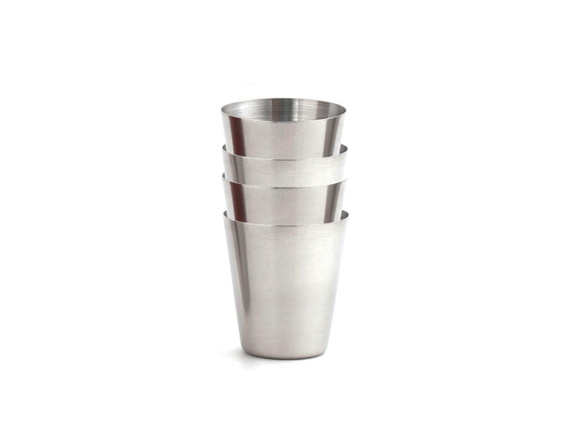 Kikkerland Shot Glasses with Leather Case