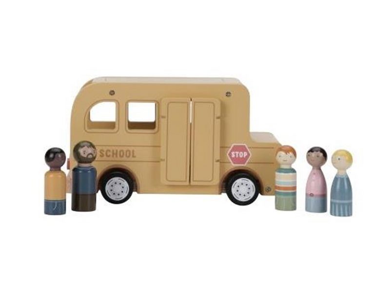 Little Dutch School Bus with Figures