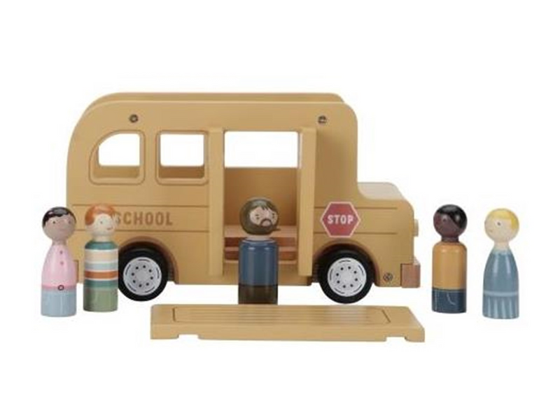 Little Dutch School Bus with Figures