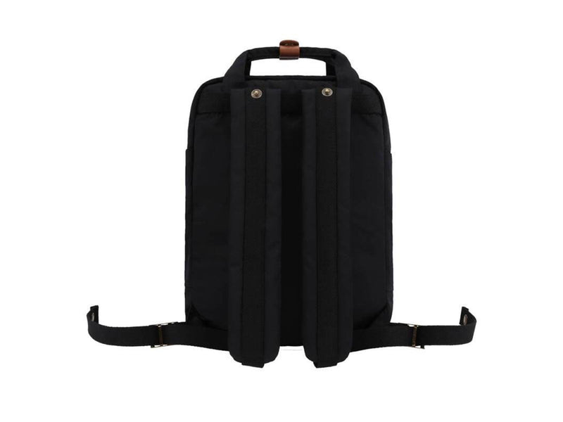 Himawari 188L black and brown 14'' laptop backpack