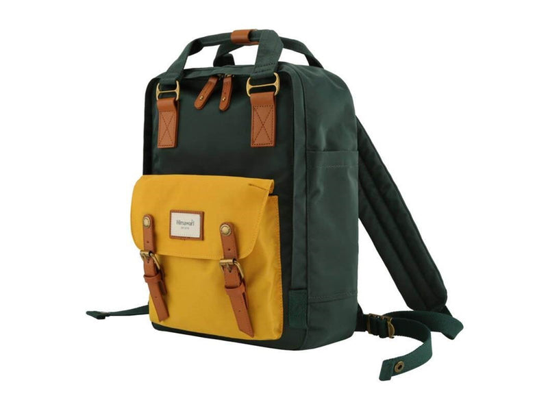 Himawari 188L 14'' laptop backpack (green-yellow)