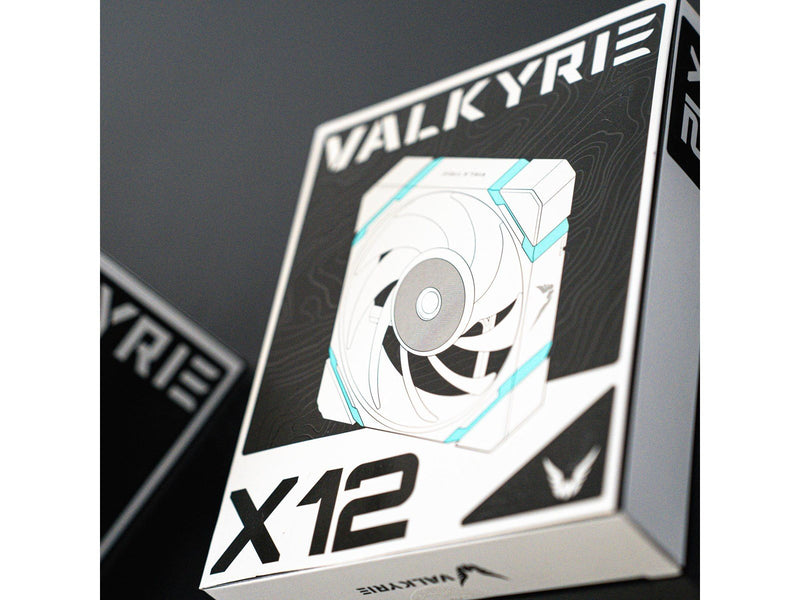 Valkyrie X12 ARGB - 120mm - Weiß - Gehäuselüfter - 120mm - Weiß - 29 dBA