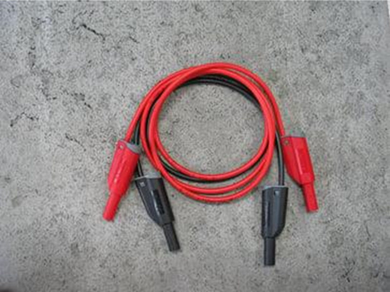 Elma Instruments 2711 100cm test lead black+red ø4mm