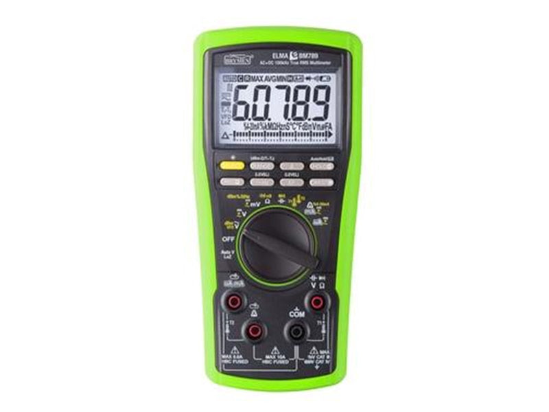 Elma Instruments BM789 multimeter TRMS in slim design
