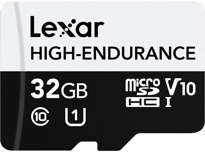Lexar High-Endurance microSD - 100MB/s - 32GB