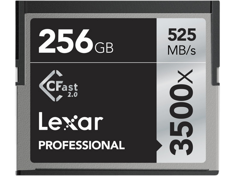 Lexar Professional 3500x CFast 2.0 - 525MB/s - 256GB