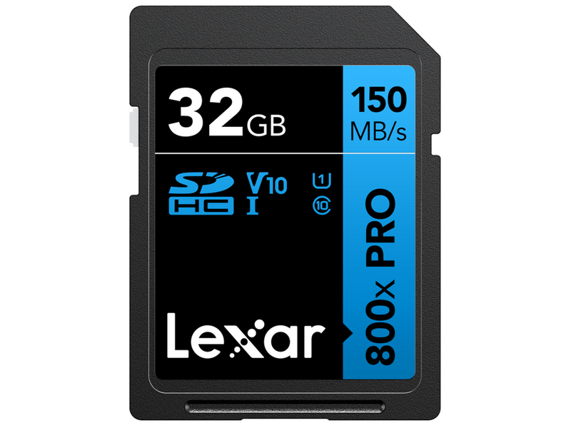 Lexar Pro 800X SD - 150MB/s - 32GB