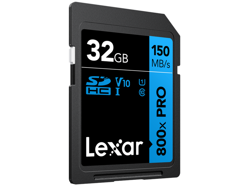 Lexar Pro 800X SD - 150MB/s - 32GB