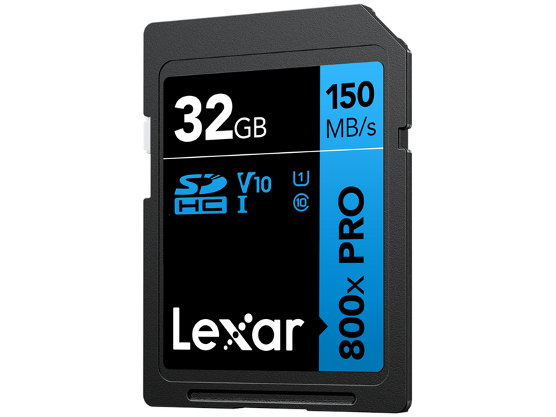 Lexar Pro 800X SD - 150MB/s - 32GB