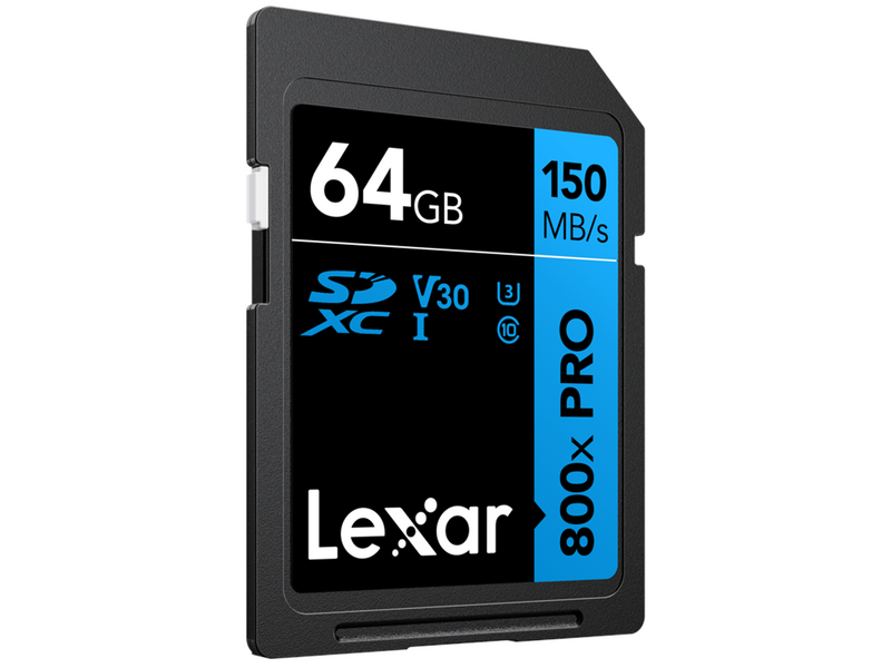Lexar Pro 800X SD - 150MB/s - 64GB