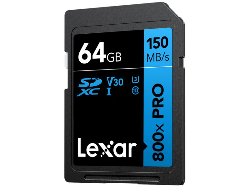 Lexar Pro 800X SD - 150MB/s - 64GB