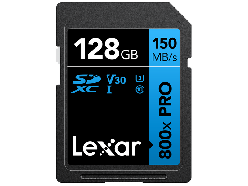 Lexar Pro 800X SD - 150MB/s - 128GB